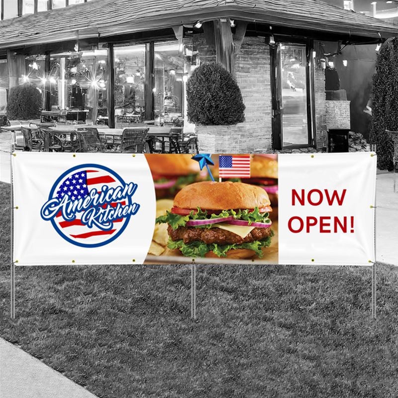 12oz Standard Banner Outdoor